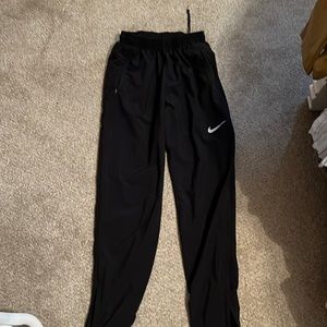 Black Nike joggers